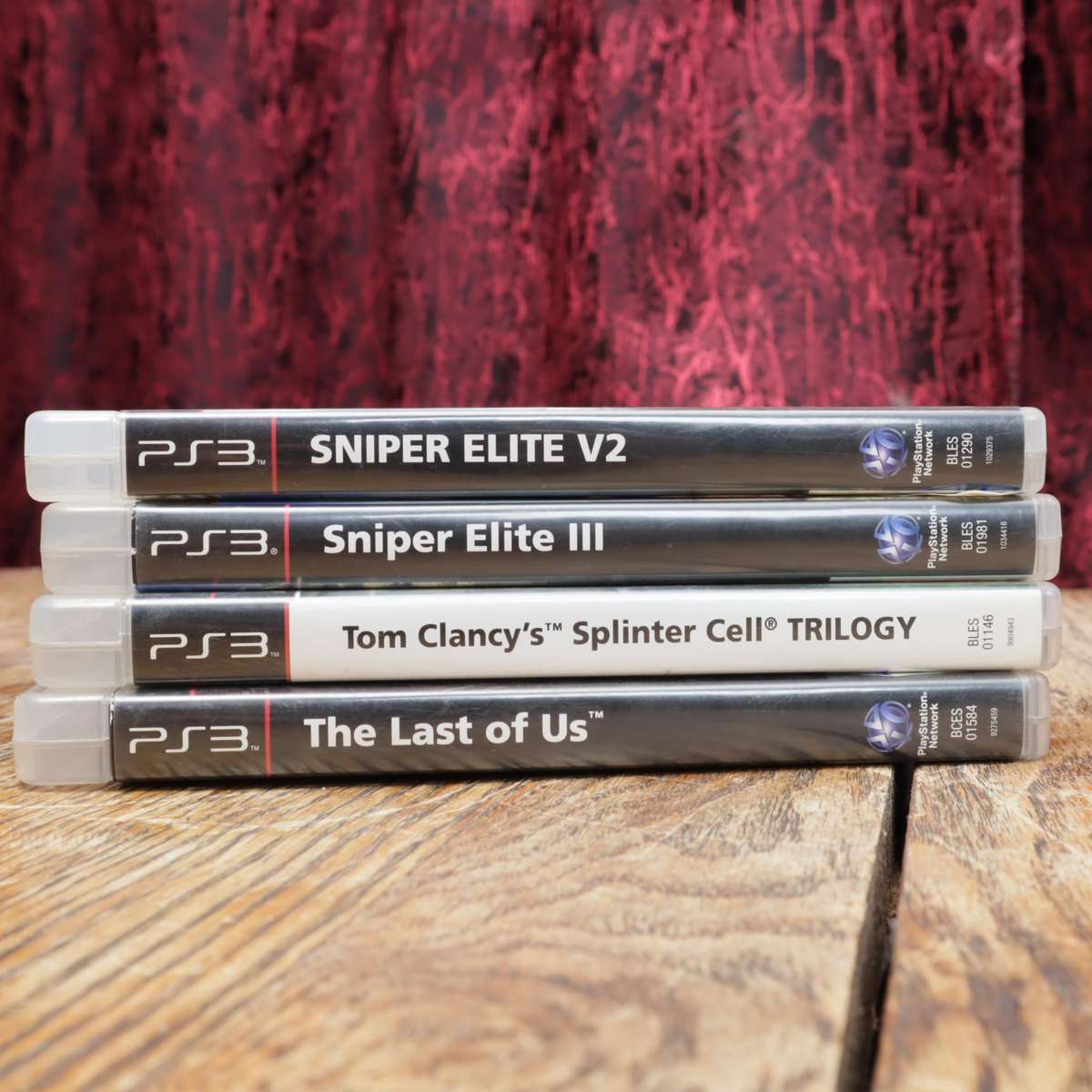 PS3 Disc Games - 4 Pcs
