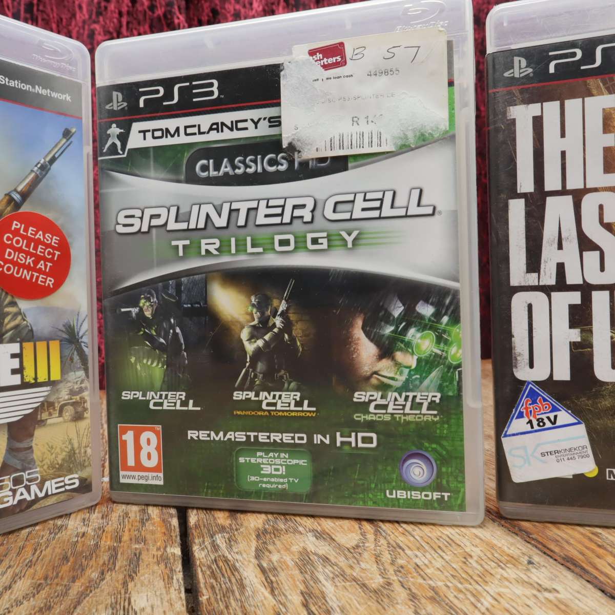 PS3 Disc Games - 4 Pcs