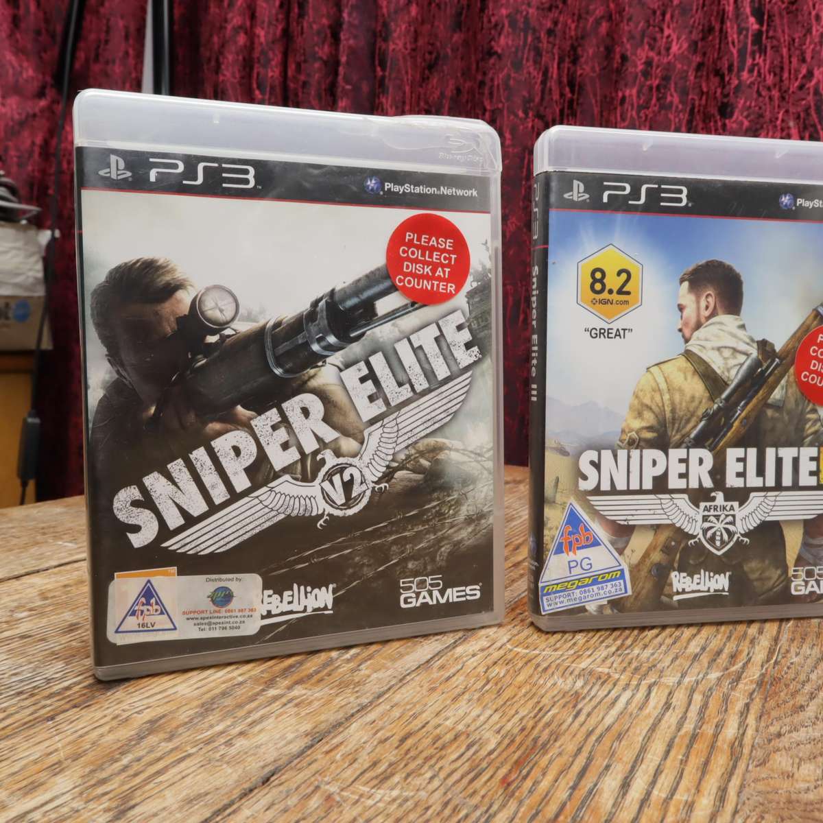 PS3 Disc Games - 4 Pcs