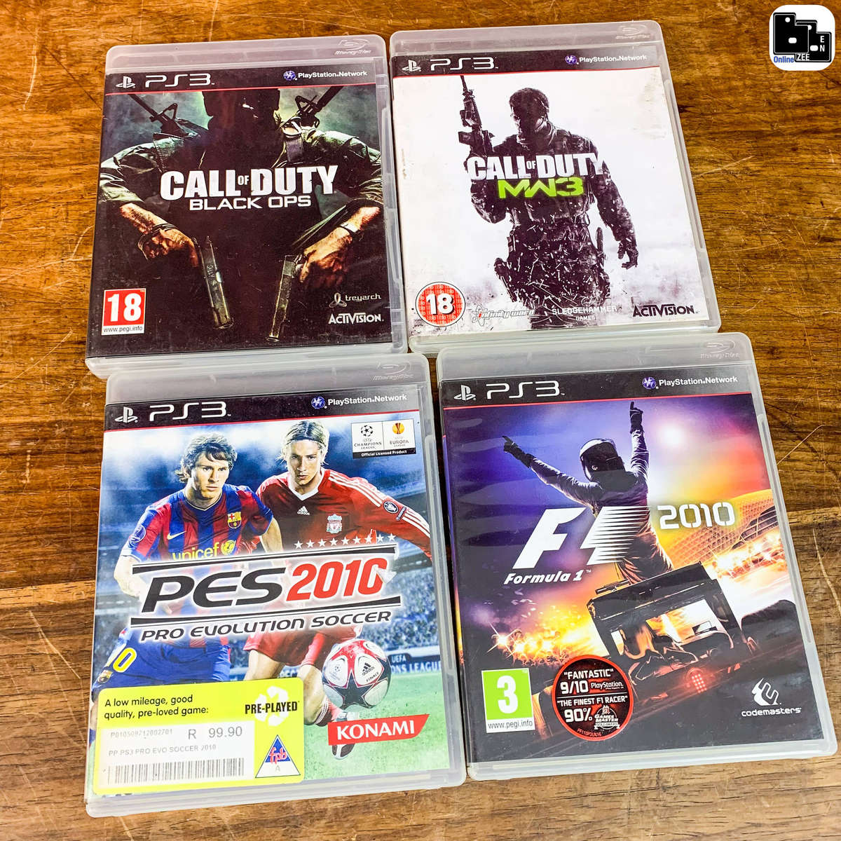 PS3 Disc Games - 11 Pcs - Action and Sports