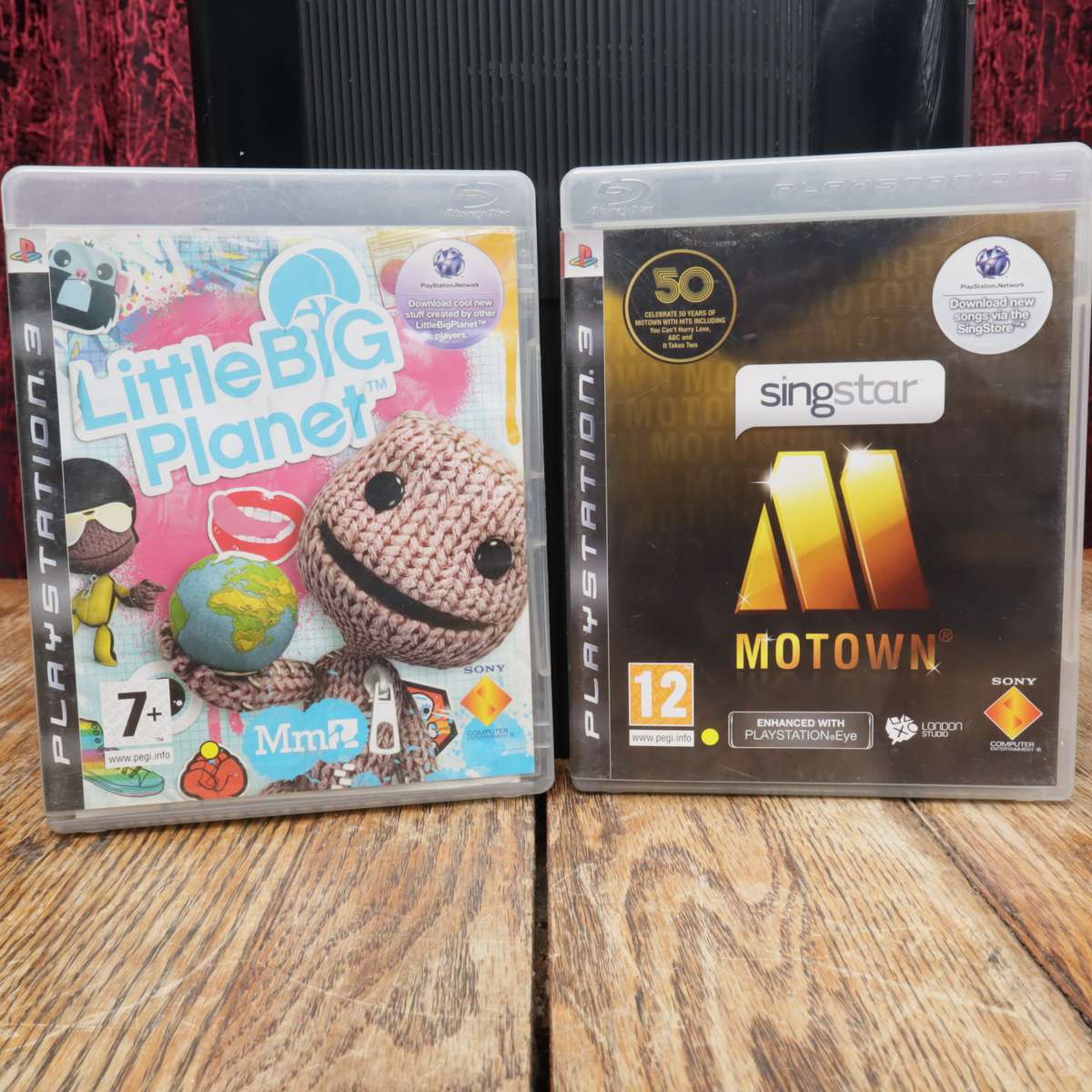 PS3 Console 500GB HDD With Two Controllers and Eleven Games