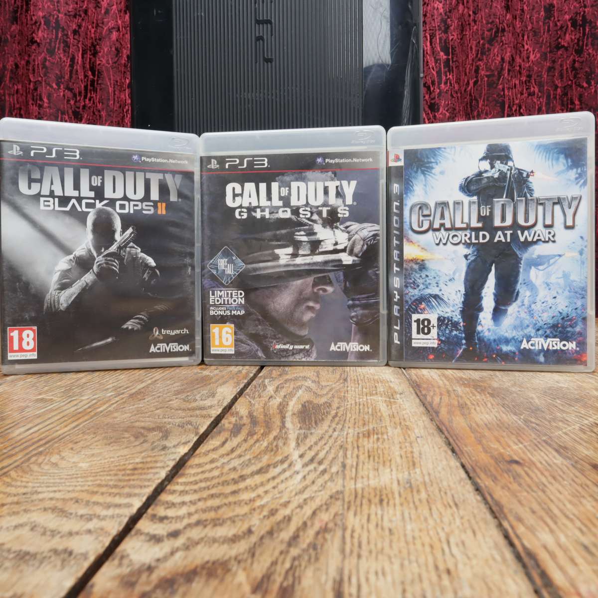 PS3 Console 500GB HDD With Two Controllers and Eleven Games