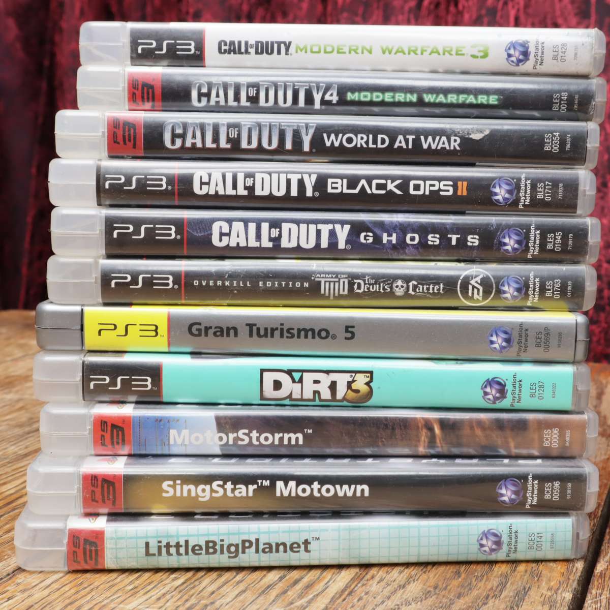 PS3 Console 500GB HDD With Two Controllers and Eleven Games