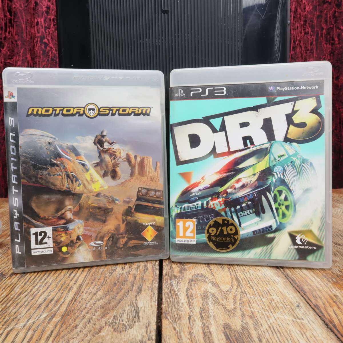 PS3 Console 500GB HDD With Two Controllers and Eleven Games