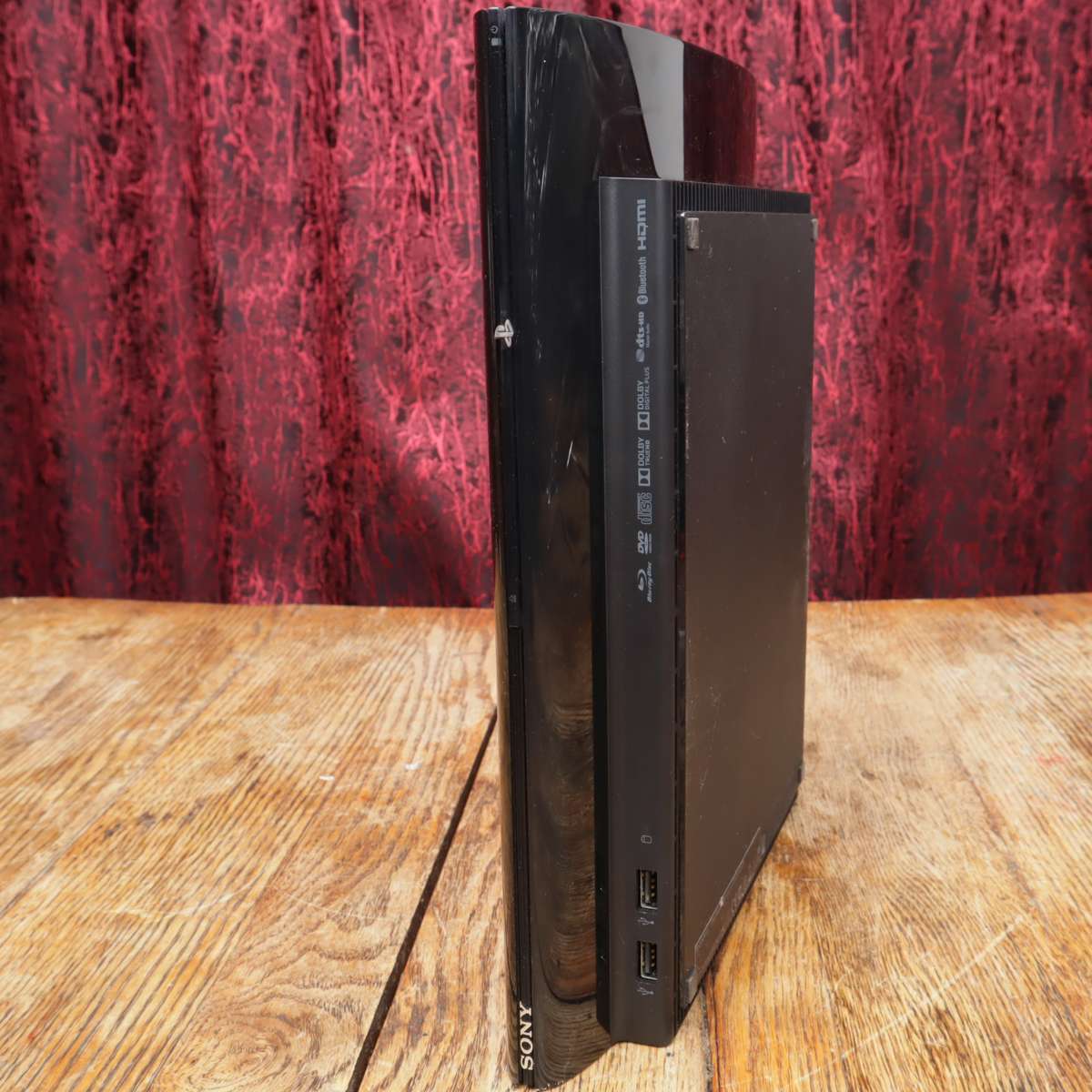 PS3 Console With a Controller - Remote - and Fourteen Games