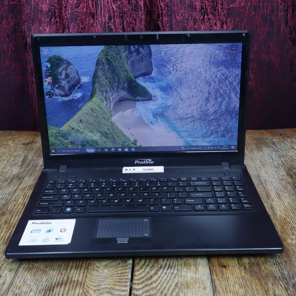 Proline W351HU Notebook PC Core i5 500GB HDD 4GB RAM 2.3GHz Win10 Pro