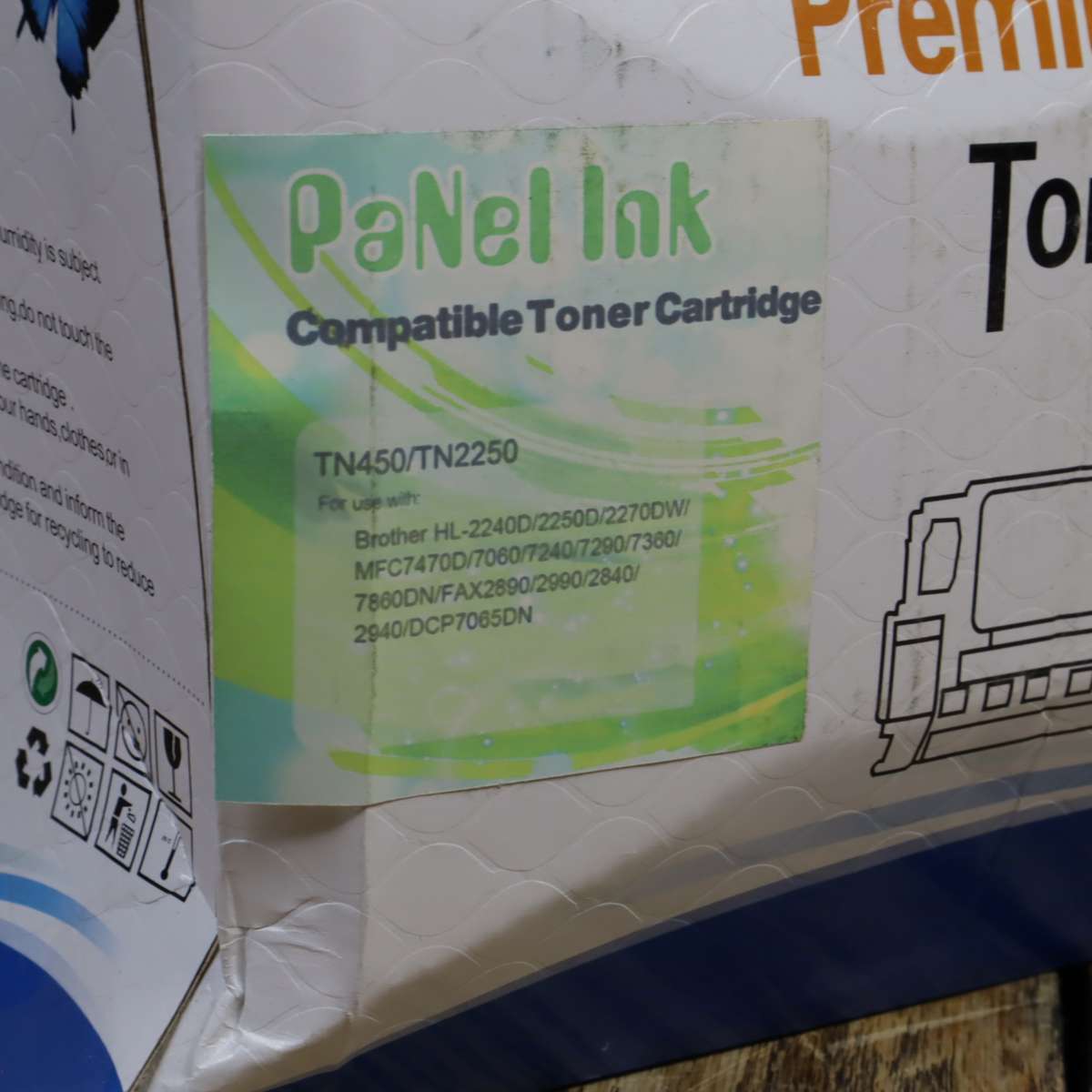2 Packs - TN2220/TN450 Compatible Black Toner
