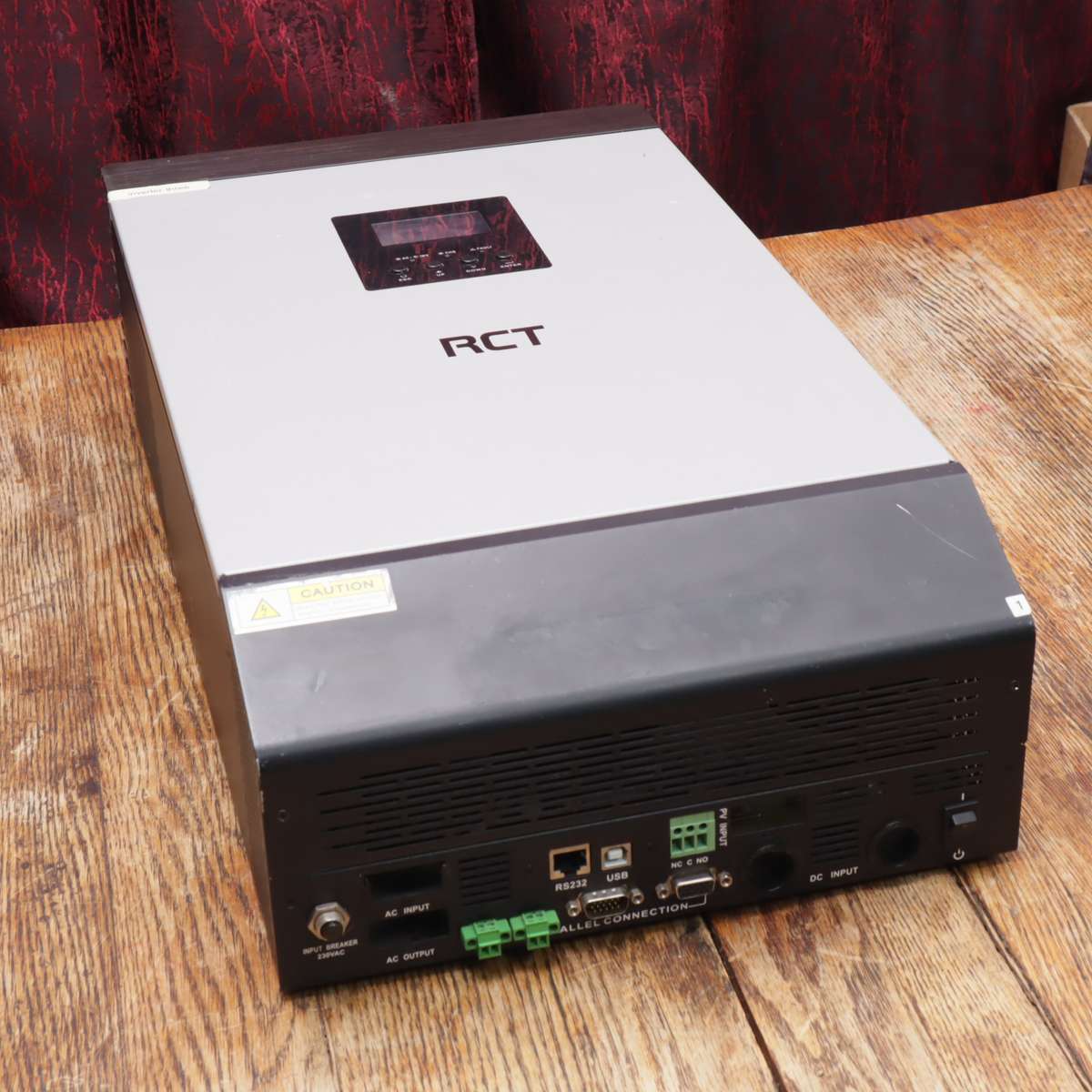 RCT Hybrid Solar MPPT Pure Sine Wave Inverter 5000VA/4000W 48VDC - RCT-AXPERT 5K