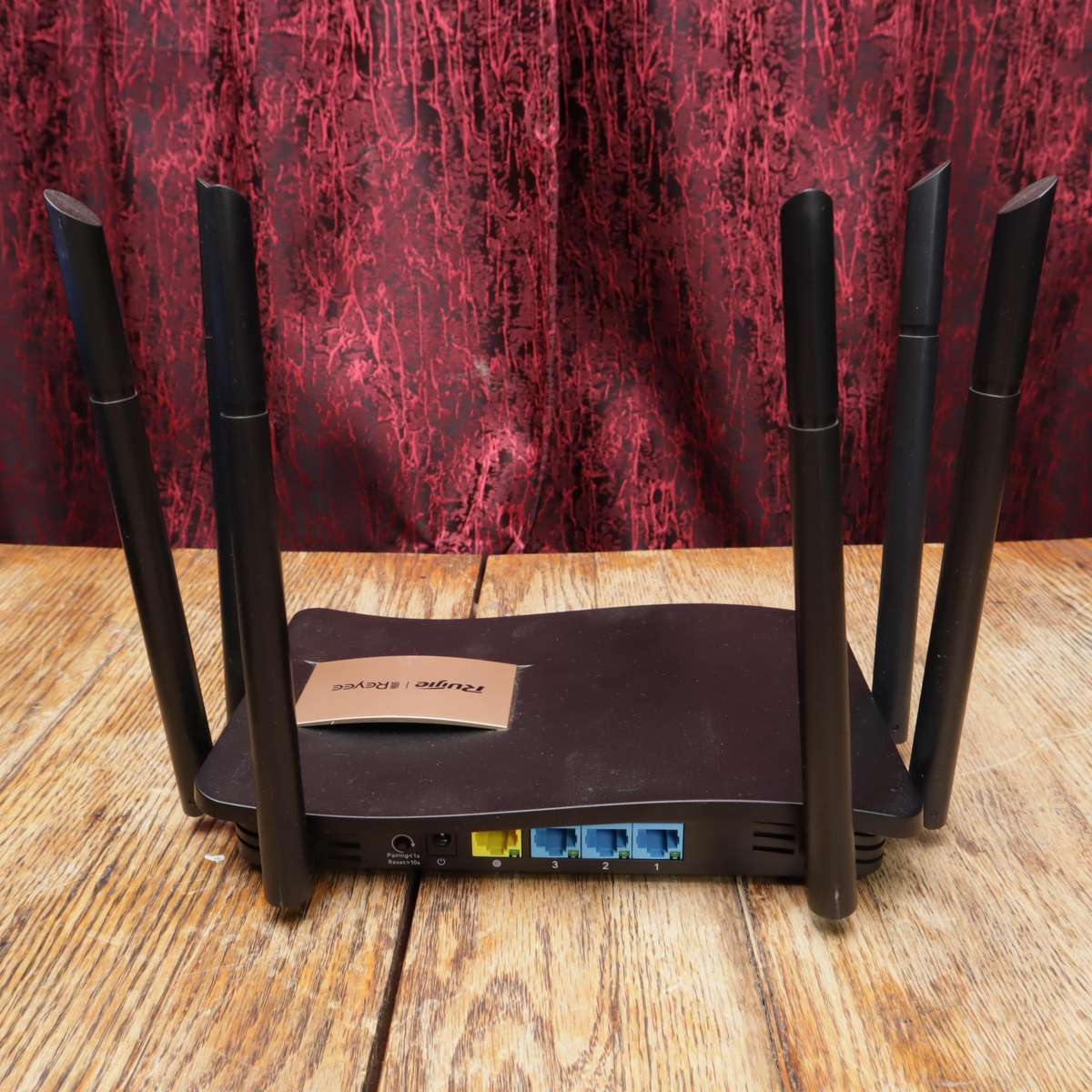 Ruijie 16-Port PoE+ Switch RG-ES220GS-P and Router RG-EW1200G PRO