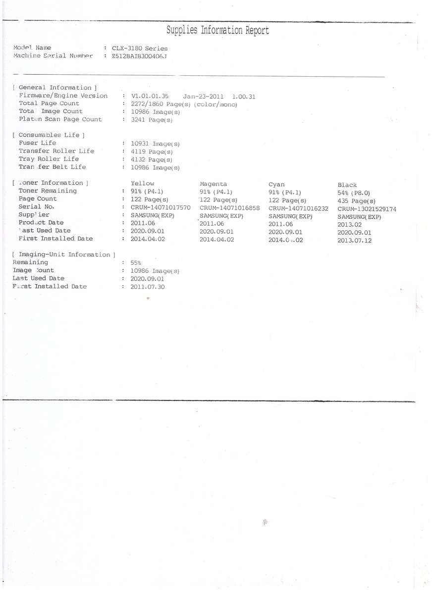 Samsung CLX-3185 A4 Colour All-In-One Laser Printer