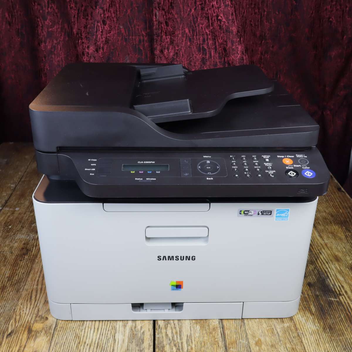 Samsung CLX-3305FW A4 Colour All-In-One Laser Printer - Pre-Owned (SEE DETAILS)