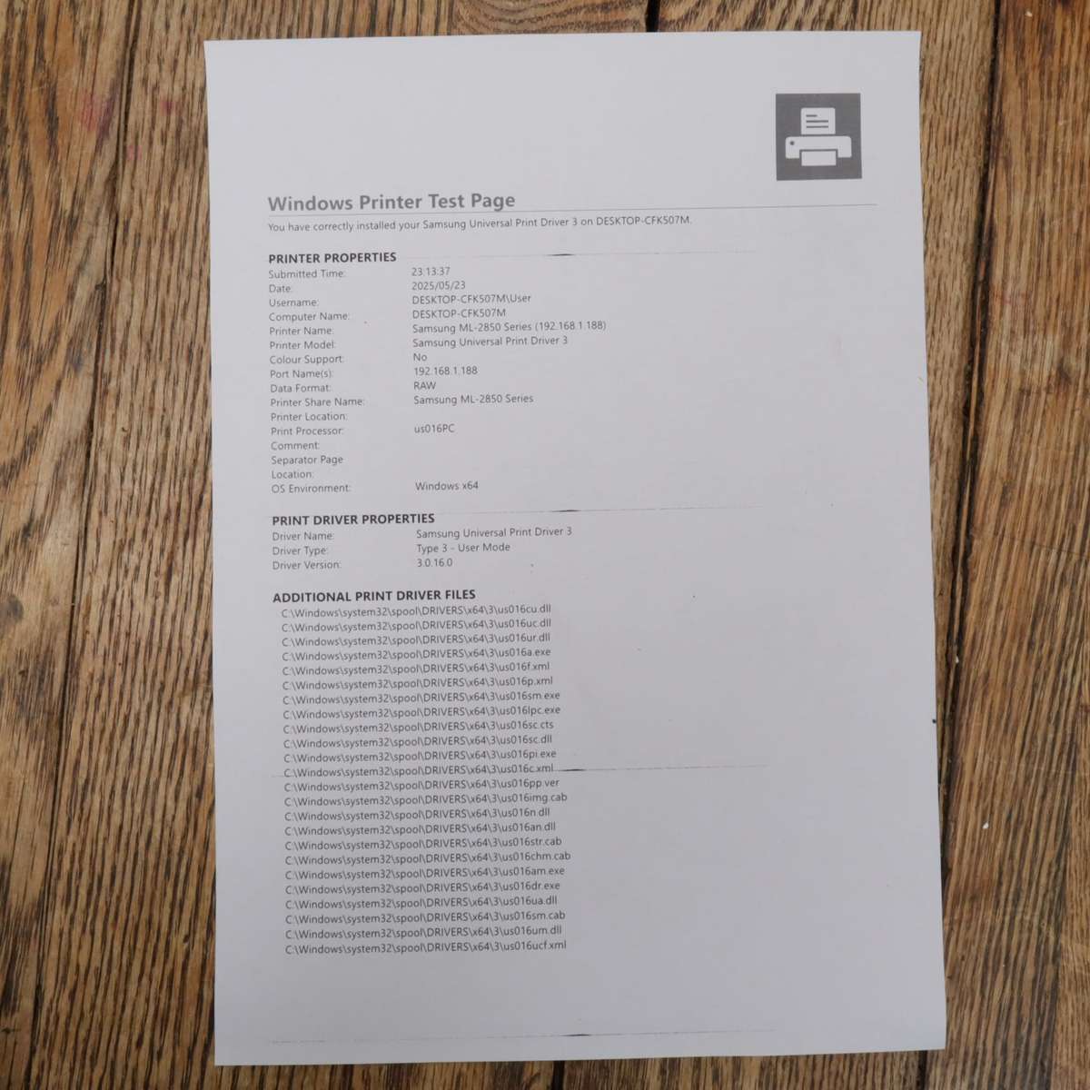 Samsung ML-2851ND Mono LaserJet Printer