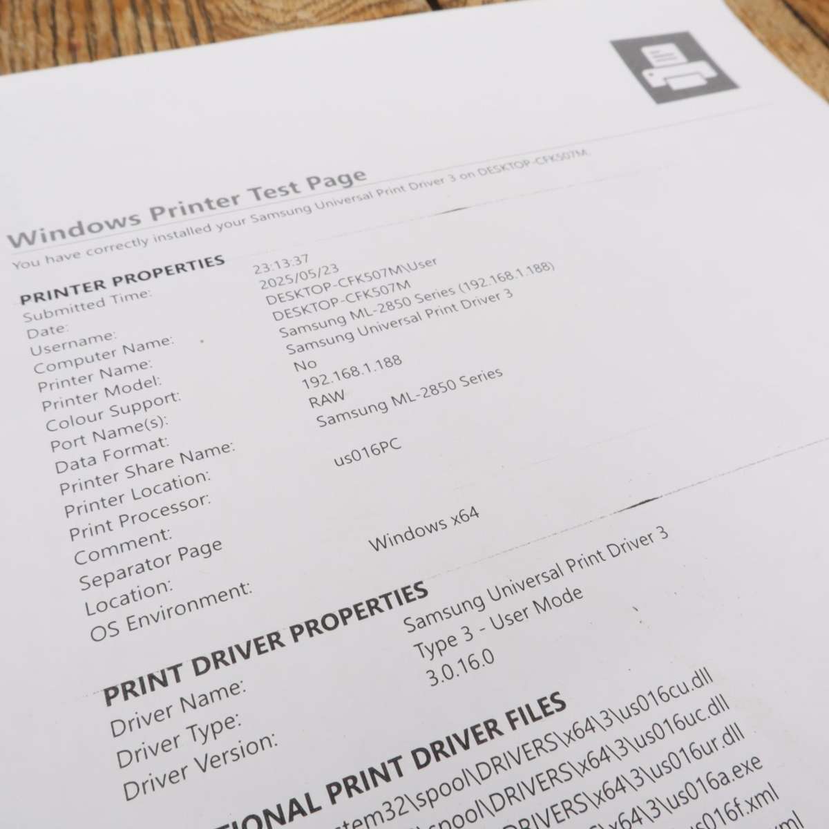 Samsung ML-2851ND Mono LaserJet Printer