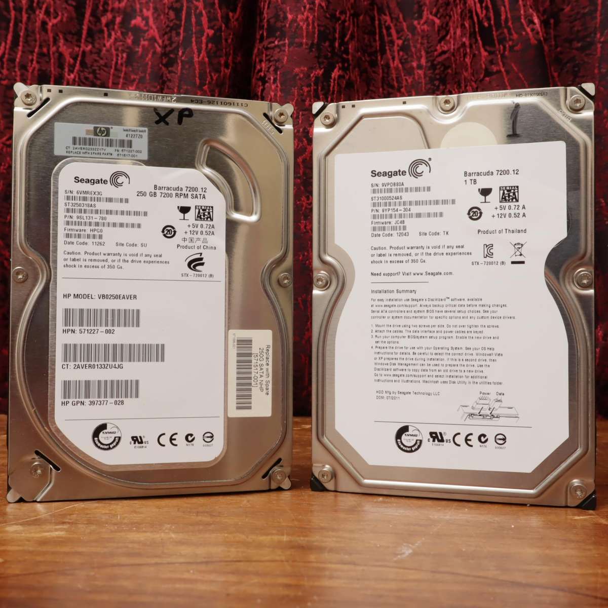 Seagate 1TB Desktop 3.5" Hard Drives ST31000524AS SATA 6Gb/s 7200RPM