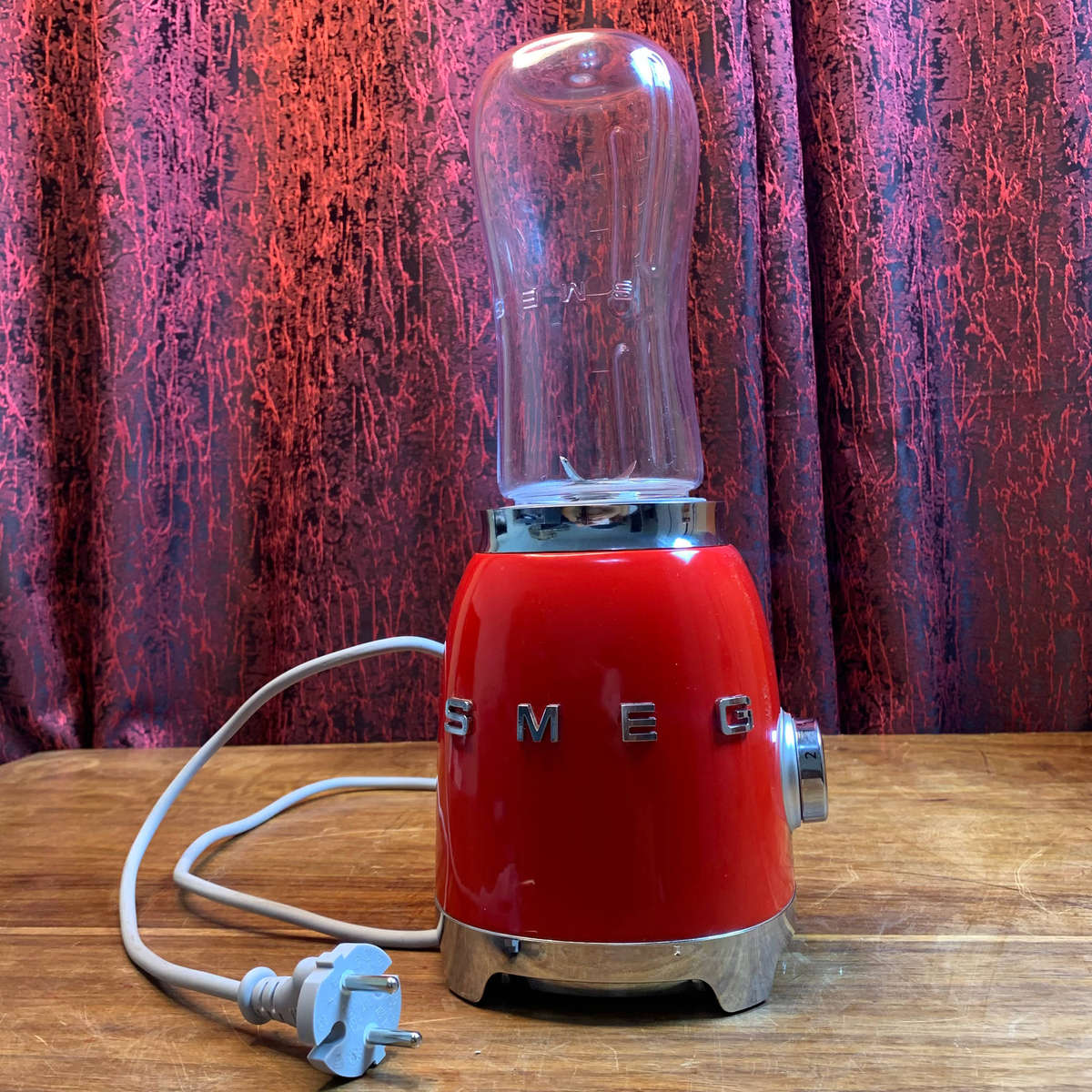 Smeg Red Personal Blender - PBF01RDEU