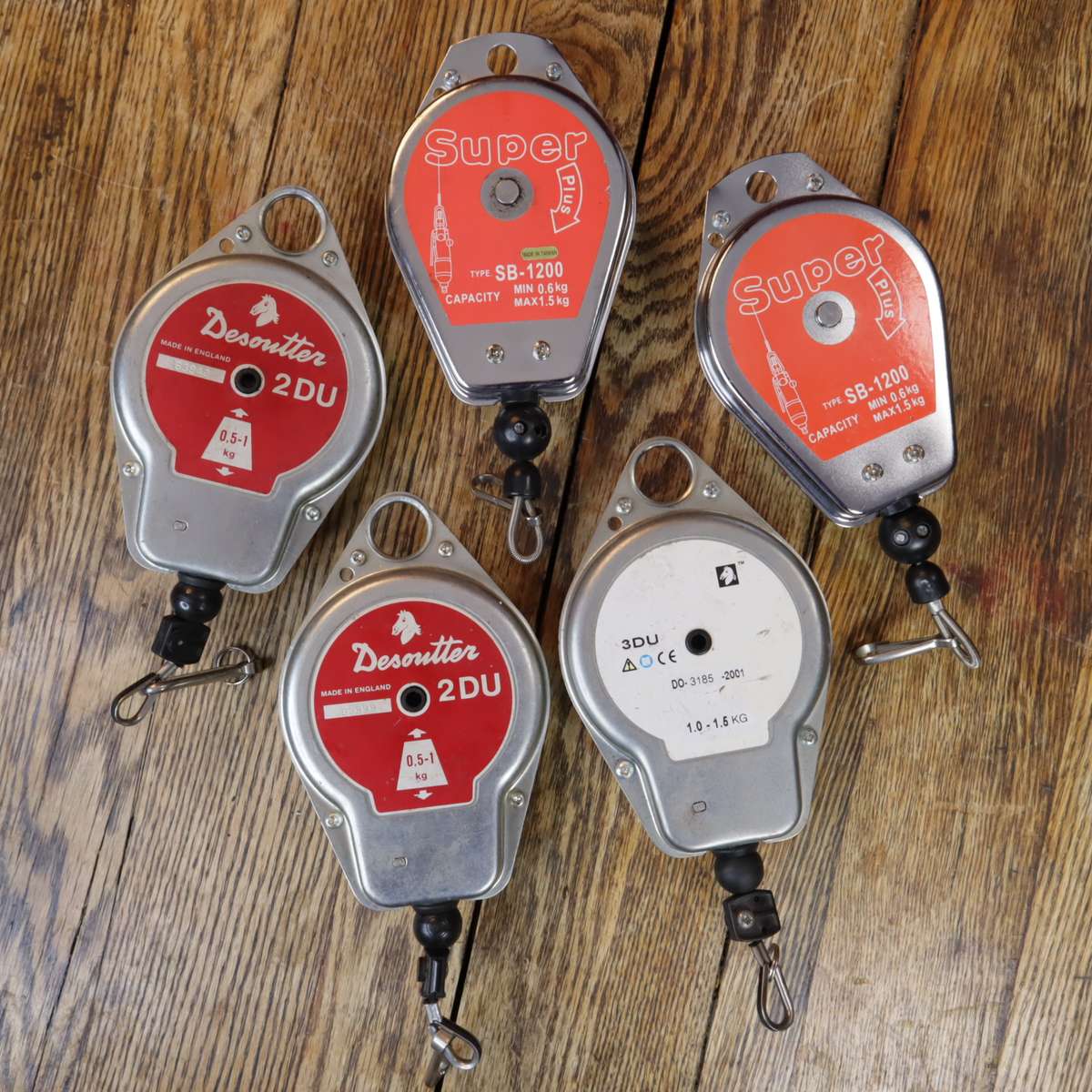 Assorted Spring Balancer (Desoutter 2DU, 3DU & Super Plus SB-1200) - 5 PCS