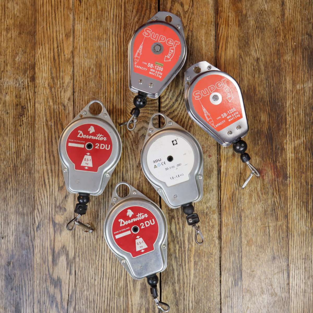 Assorted Spring Balancer (Desoutter 2DU, 3DU & Super Plus SB-1200) - 5 PCS