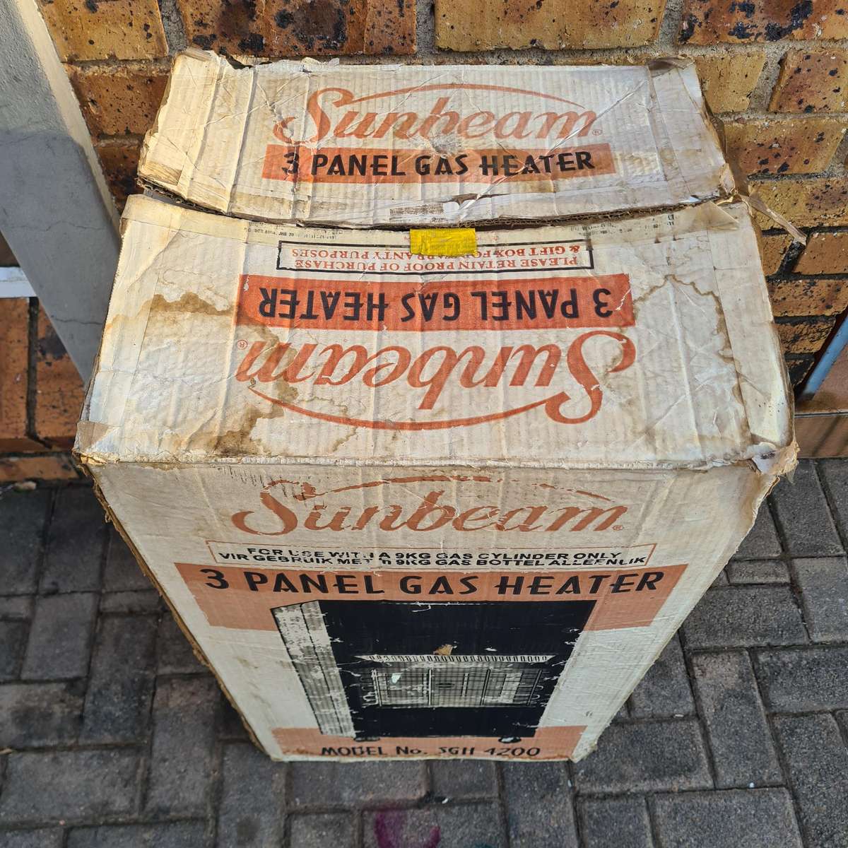 Sunbeam SGH 4200 3-Panel Gas Heater