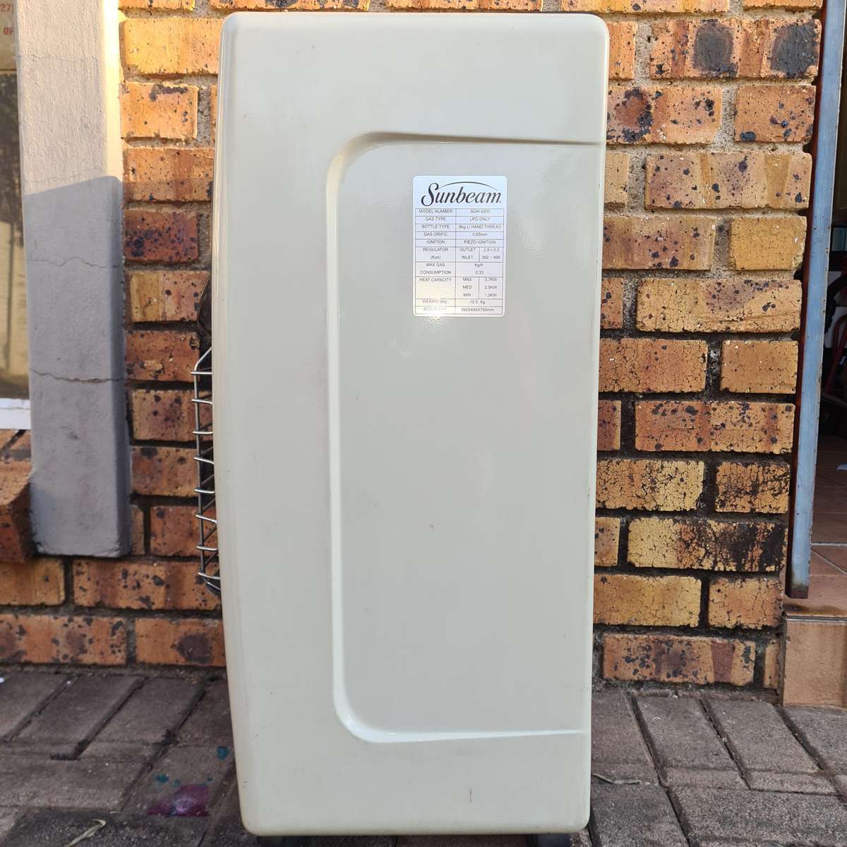 Sunbeam SGH 4200 3-Panel Gas Heater