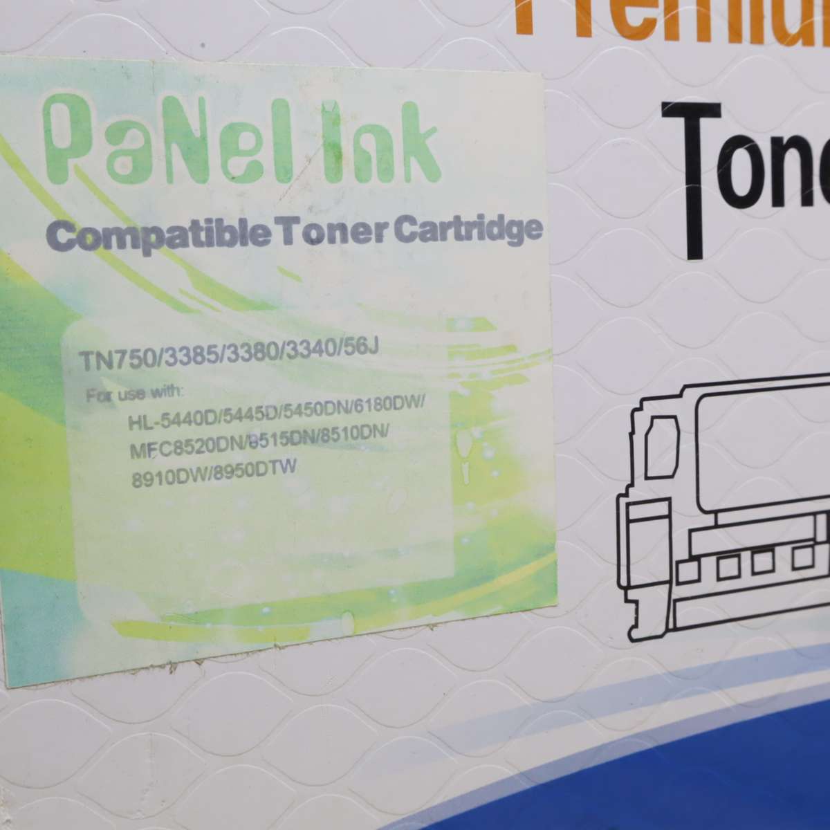 3 Pack - Generic TN750 Toner for HL-5440D/5445D/5450DN/6180DW/ MFC8520DN/8515DN/8510DN/8910DW