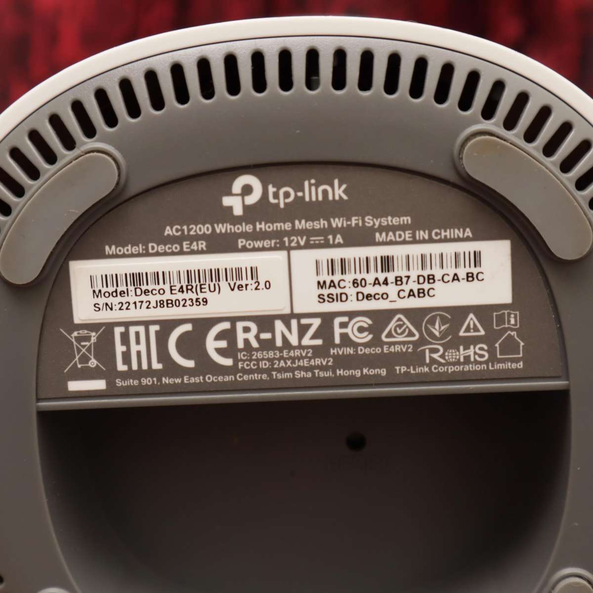 TP-Link Deco E4R and TP-Link Archer C5 Router and Huawei Router Backup Batteries - Set