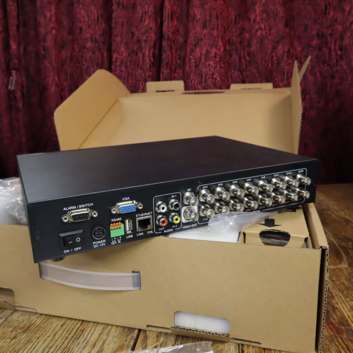 TeleEye 16-Channel Digital Video Recorder DVR - RA216