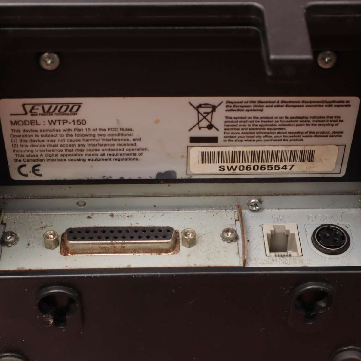 Epson TM-T881II and Sevjoo WTP-150 Thermal Receipt Printers