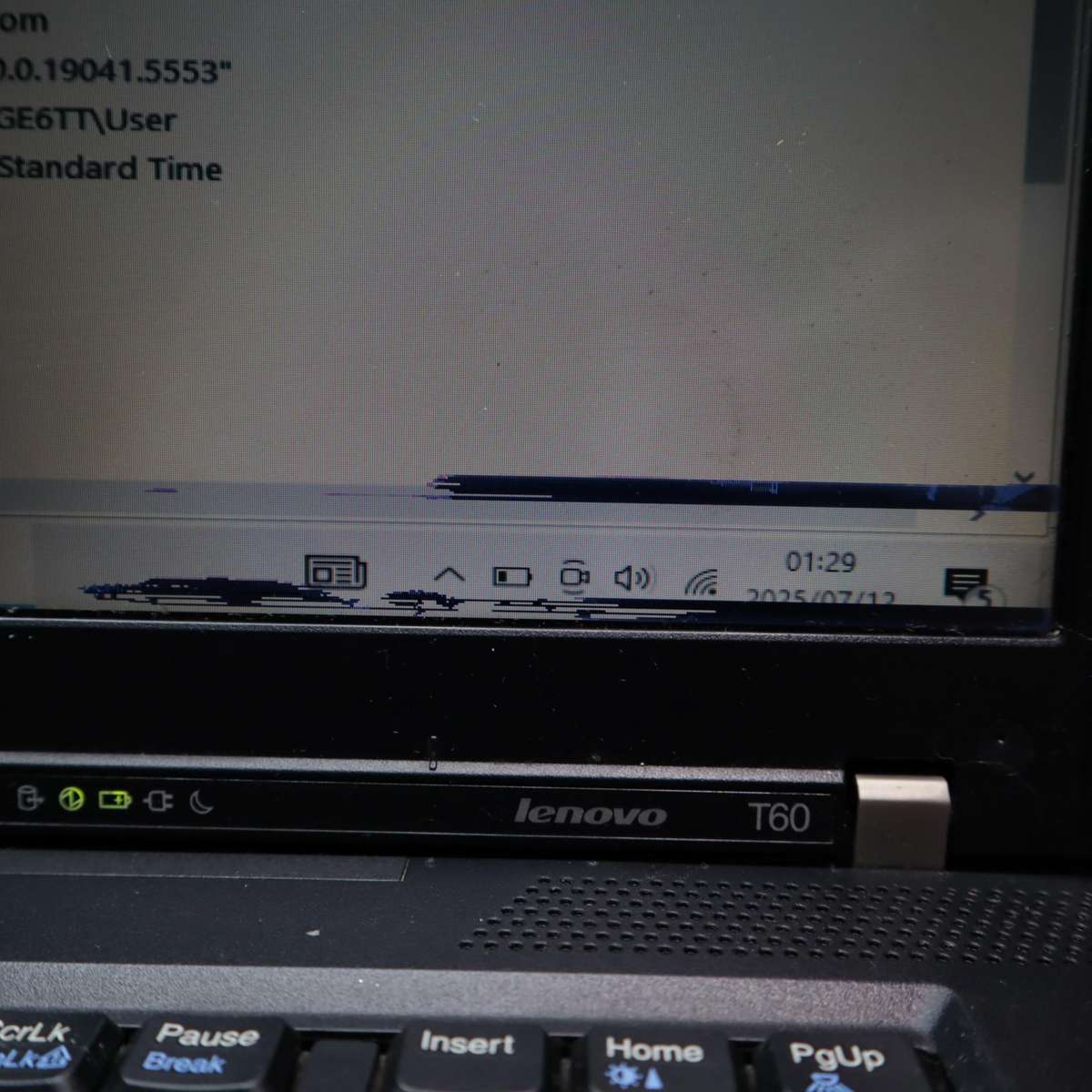 Lenovo ThinkPad T60 180GB HDD 1.83GHz 2GB RAM Core TM 2 Core T5600