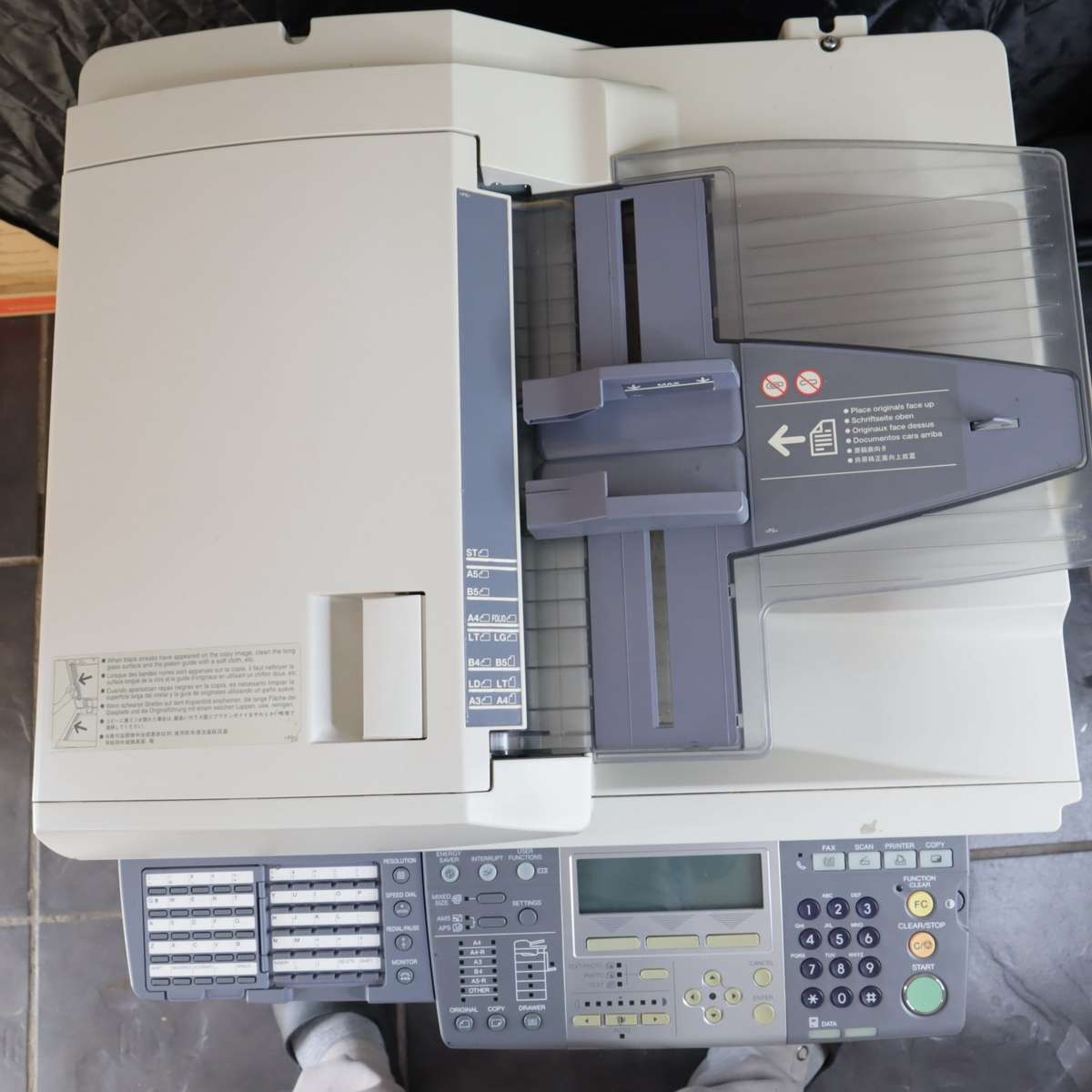 Toshiba e-Studio207 A4 A3 Mono Business Laser Printer (MODEL DP-2070) - Pre-Owned