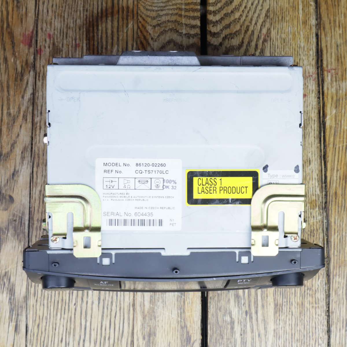 Toyota Overhead Unit Radio 86120-02260 W58802 - Pre-Owned