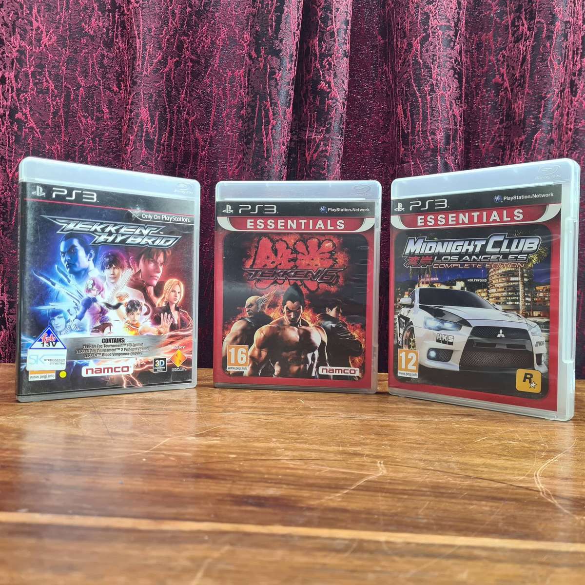 PS3 Disc Games - 3 Pcs