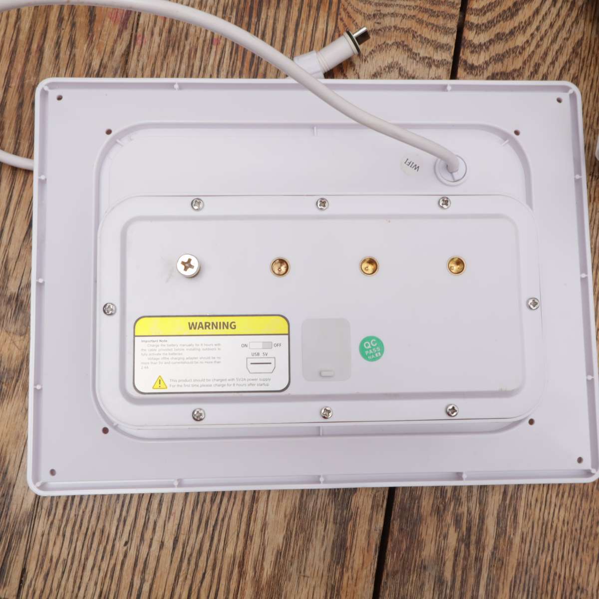 3 PCs - Solar Powered IP WiFi CCTV Security Camera Inbuilt  Lithium Battery 1080P