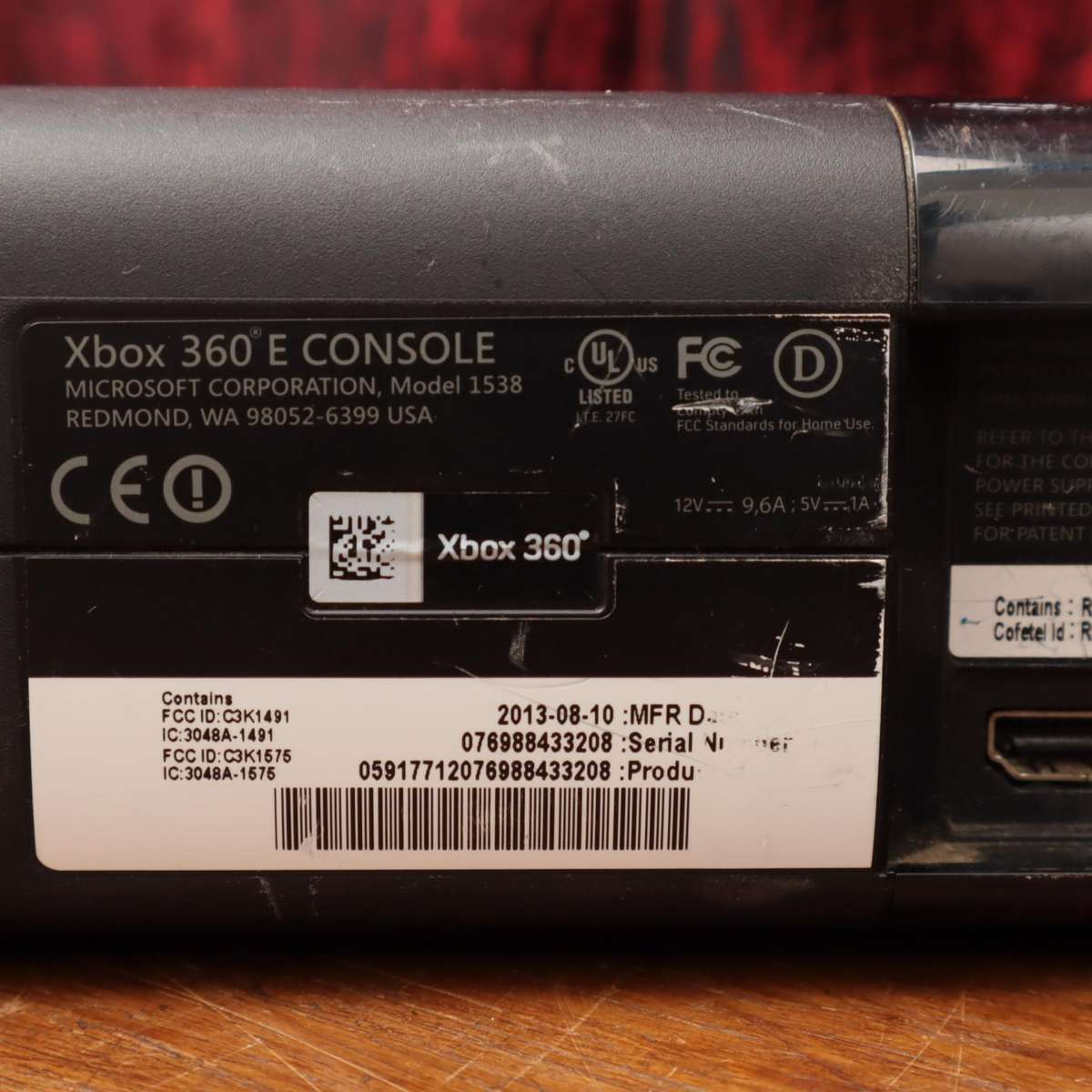 XBox 360E Console Slim - Twelve Games - Two Controllers - 300GB HDD