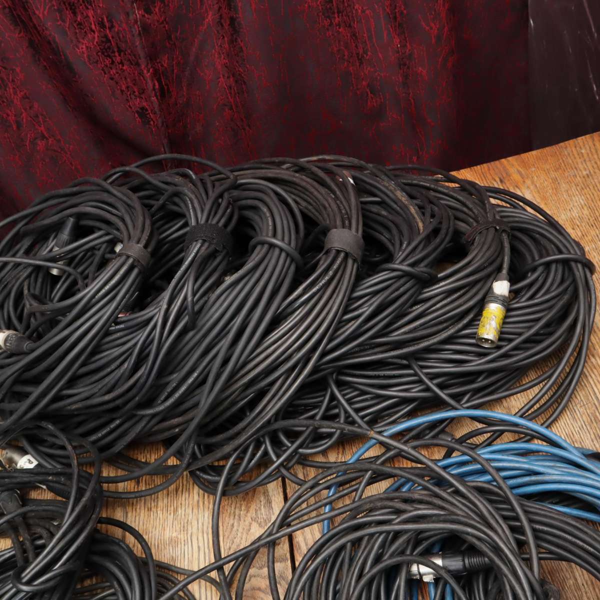 Assorted XLR 3-Pin Female to Male Cables - 21 Pcs - Different Lengths