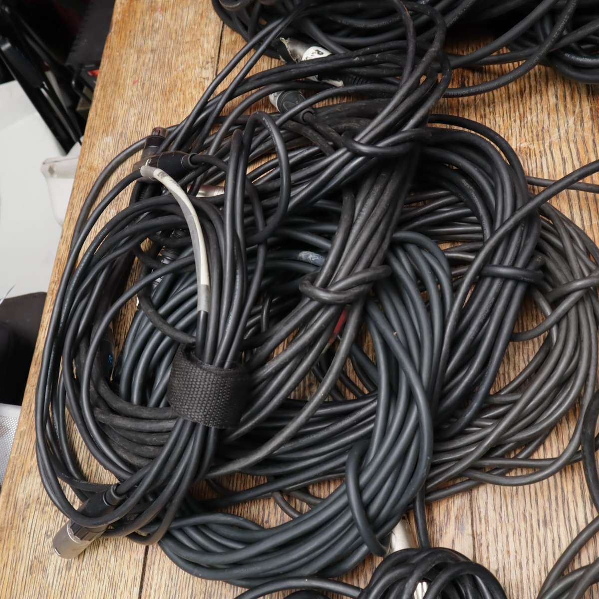 Assorted XLR 3-Pin Female to Male Cables - 21 Pcs - Different Lengths