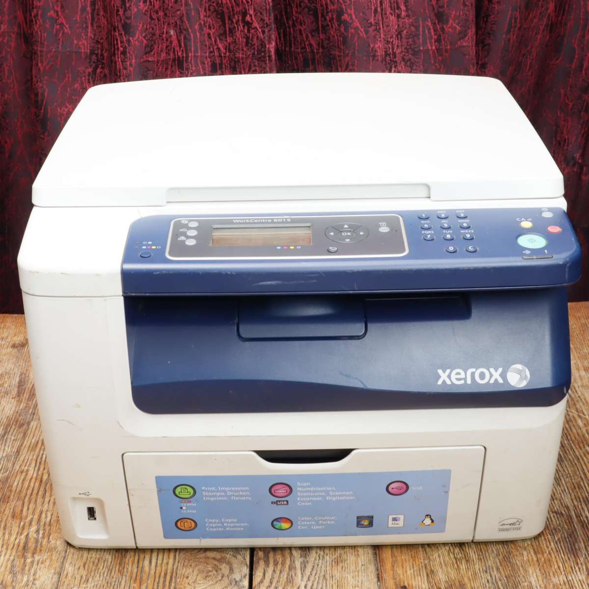 Xerox WorkCentre 6015 A4 All-In-One Colour Laser Printer