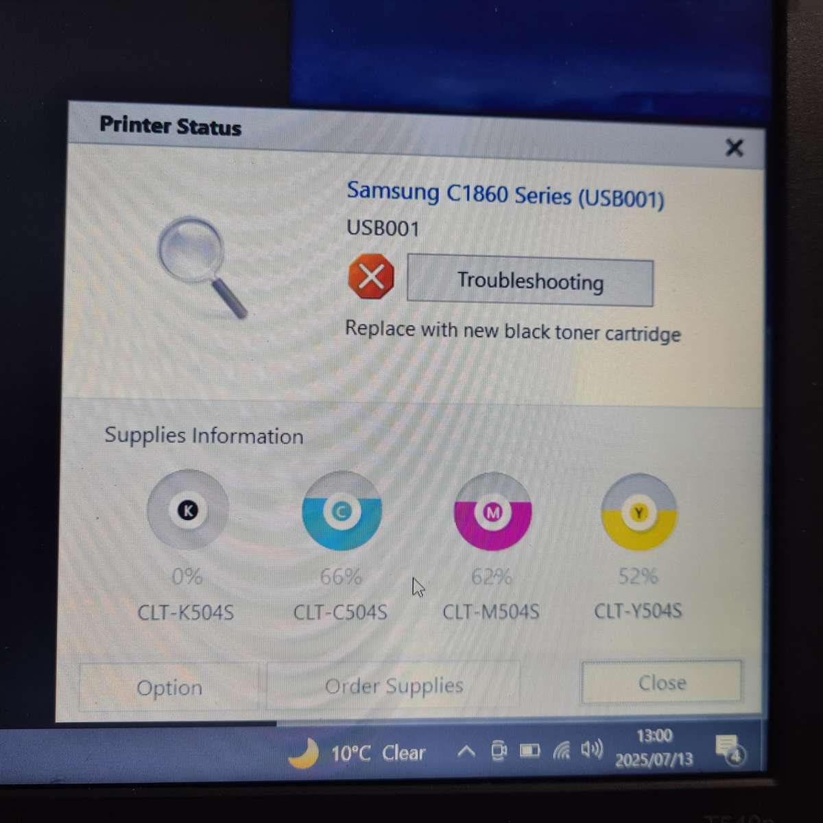 Samsung Xpress C1860FW A4 Colour All-In-One Laser Printer