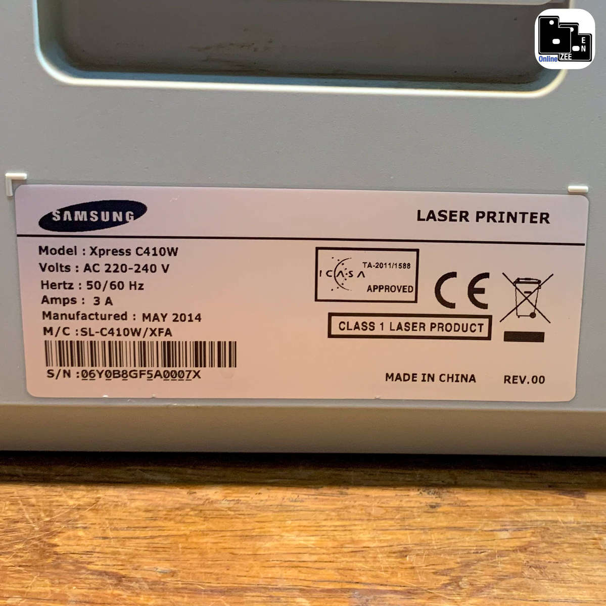 Samsung Xpress C410W Colour Laser Printer