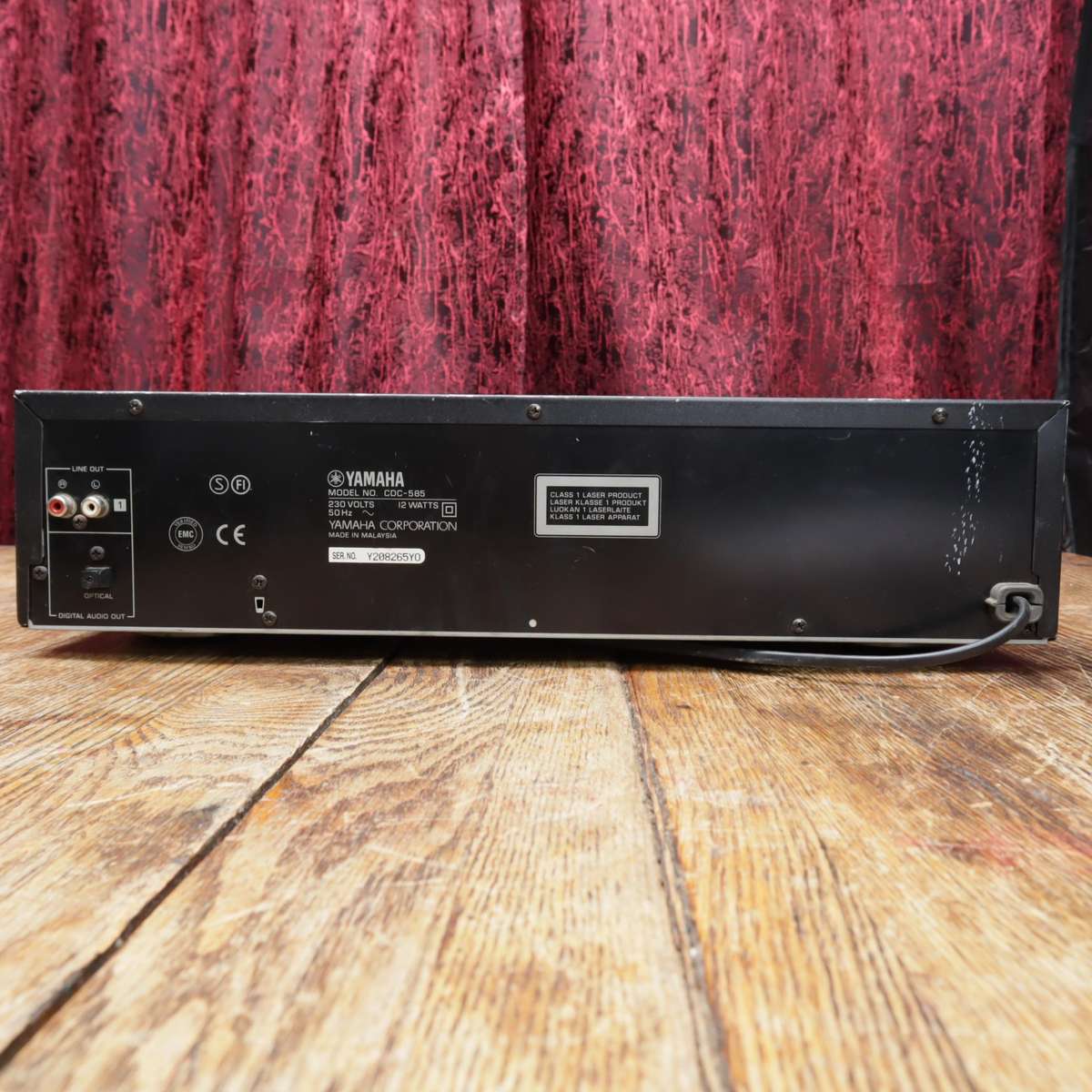 Yamaha Natural Sound CDC-585 Carousel Compact Disc Changer