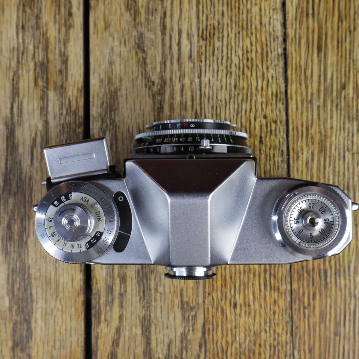 Zeiss Ikon ContaFlex | Carl Zeiss Tessar 45mm f2.8 Lens