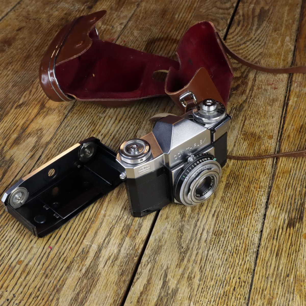 Zeiss Ikon ContaFlex | Carl Zeiss Tessar 45mm f2.8 Lens