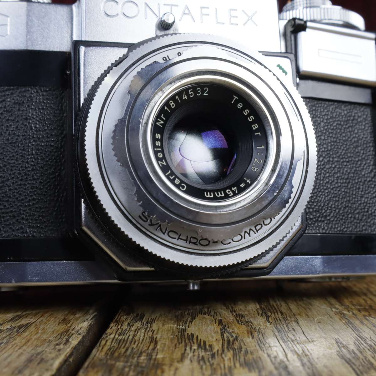 Zeiss Ikon ContaFlex | Carl Zeiss Tessar 45mm f2.8 Lens