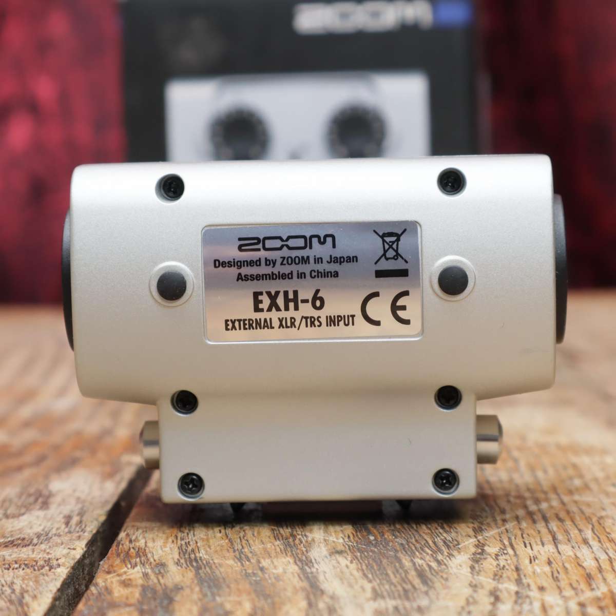 Zoom EXH-6 External XLR/TRS Input Capsule for H5, H6, U44, F8N, F1 & F4