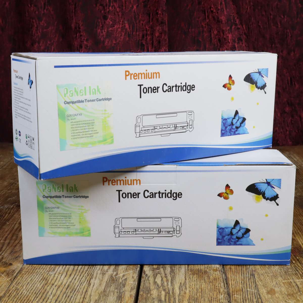 Generic Q2612A/FX9/FX10 Toner Cartridge Black - 6 Pack