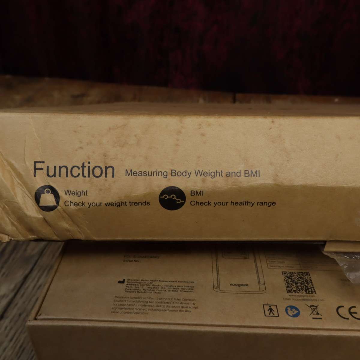 Koogeek Smart Blood Pressure Monitor (BP2) and Smart Weight BMI Scale (SG1) Wi-Fi Bluetooth