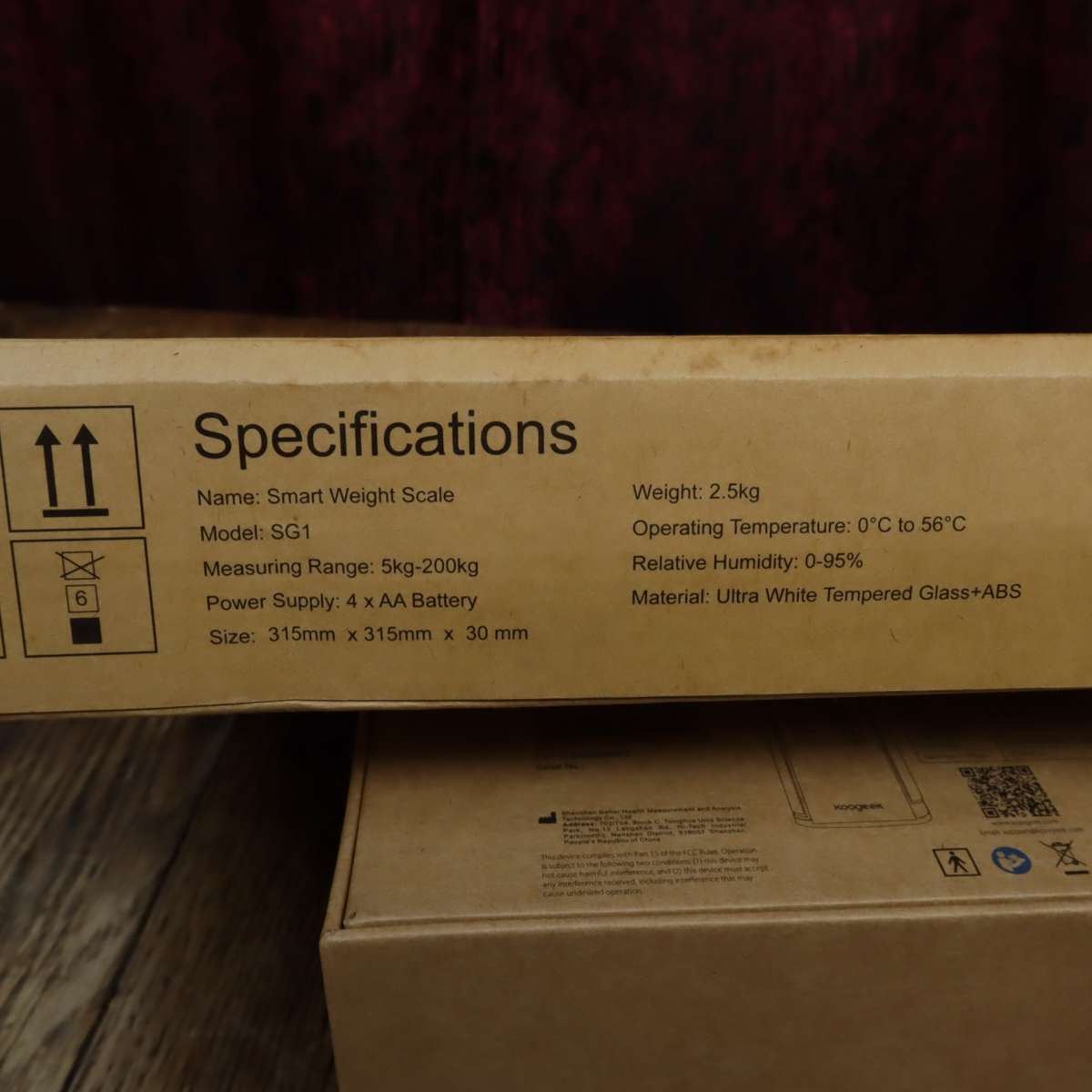 Koogeek Smart Blood Pressure Monitor (BP2) and Smart Weight BMI Scale (SG1) Wi-Fi Bluetooth