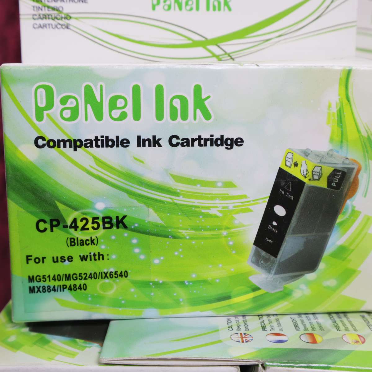 22 Pcs - 425BK Ink Compatible Ink Cartridges For Canon InkJet Printers