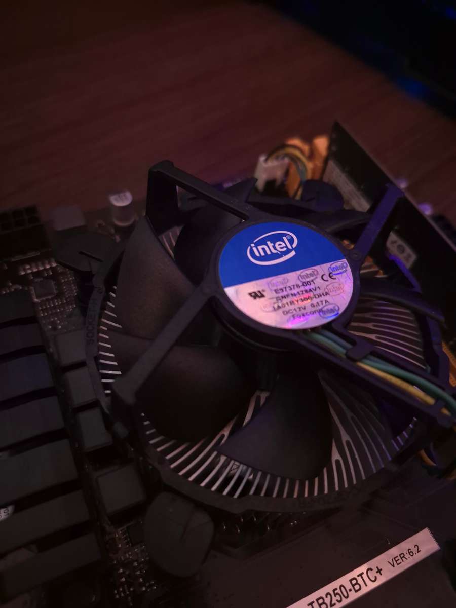 Biostar TB250 BTC Motherboard Combo