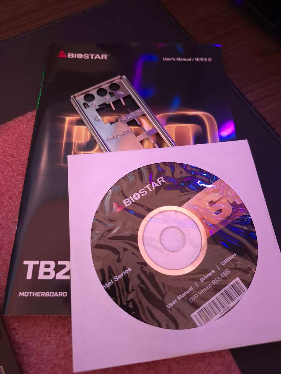 Biostar TB250 BTC Motherboard Combo