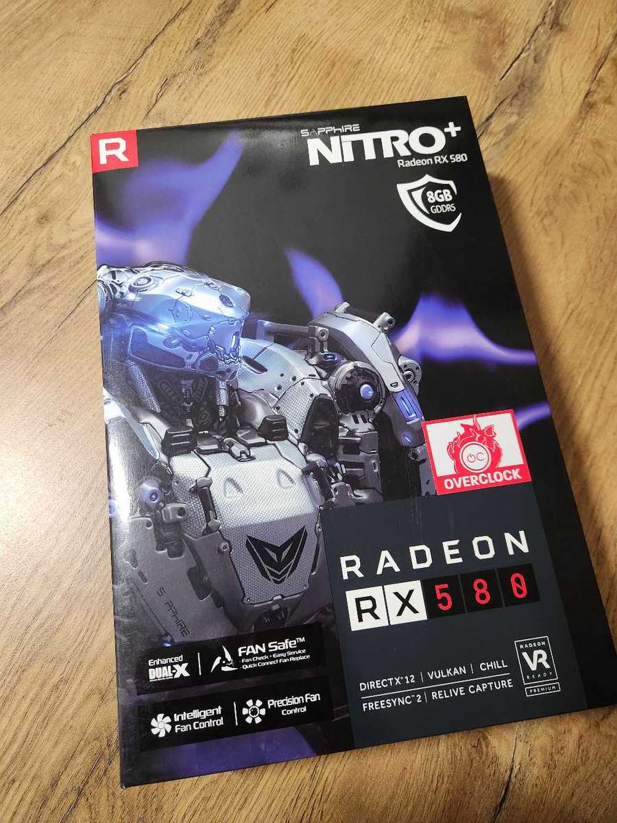 Sapphire Nitro RX 580 8gb